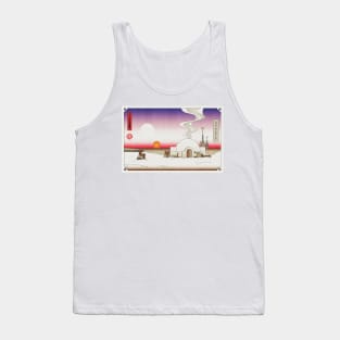 Lars Moisture Farm Japanese Woodblock Tank Top